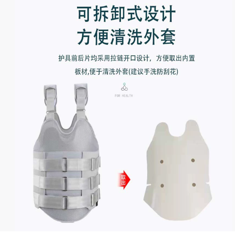 易旅可塑胸腰椎骨术后固定背部护腰康复护腰带双气囊高清大图