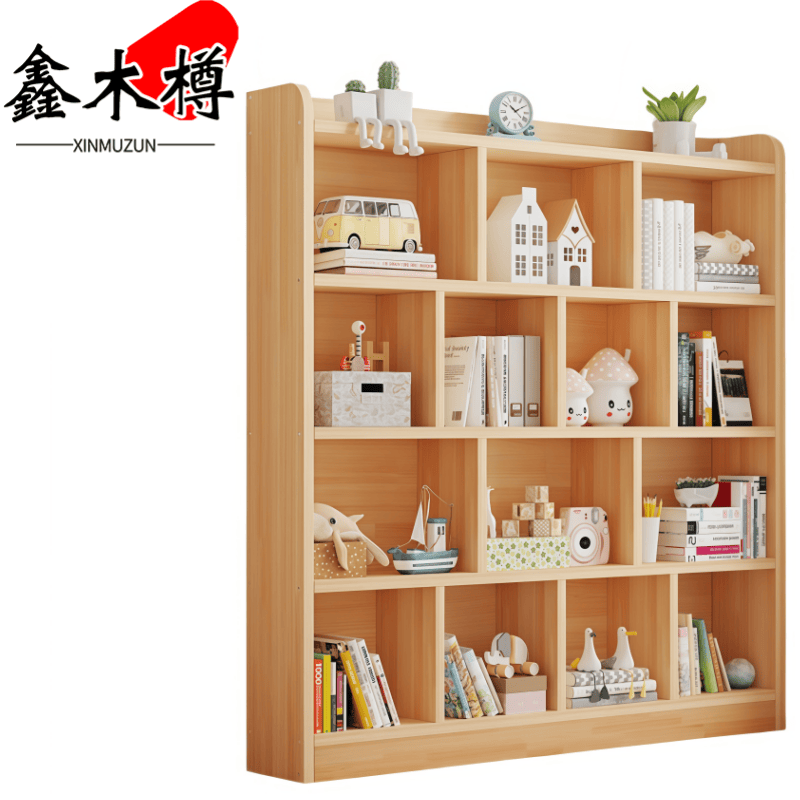 鑫木樽书架140*30*155cm个高清大图