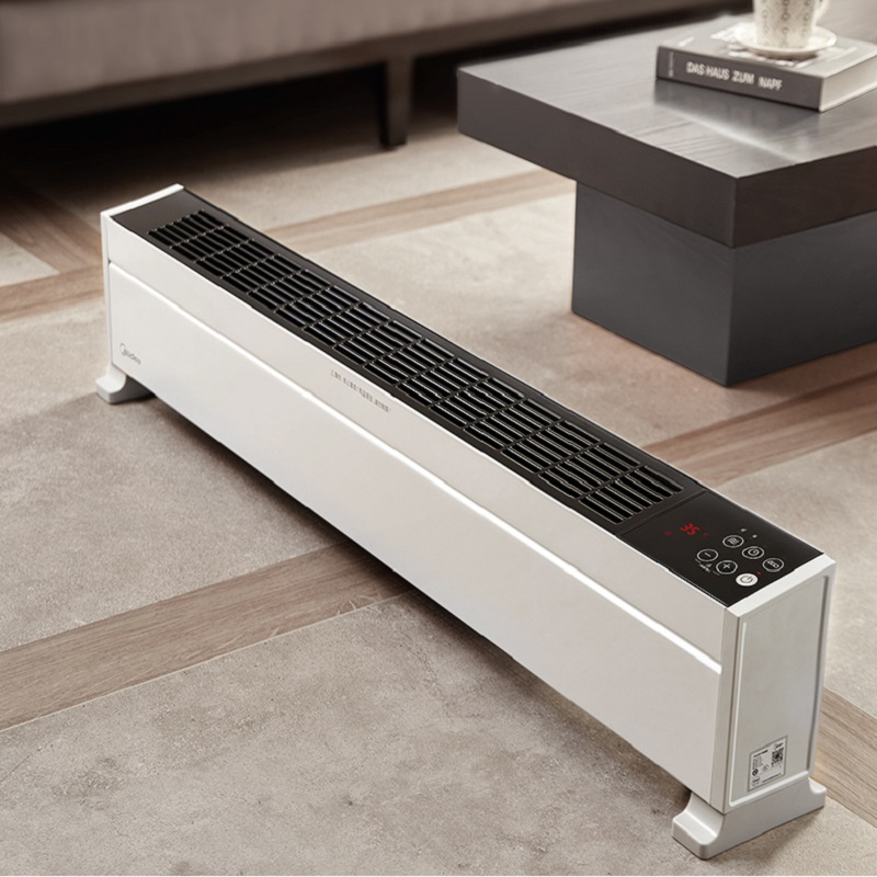 美的 (midea) 踢脚线取暖器 家用防水节能倾倒断电电暖器 ndy-l1