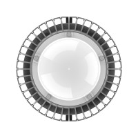 明特佳-Mintega FPD8504Y-L100 LED应急平台灯 100W 灰色 (单位:套)