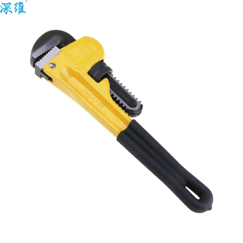 深维(SHEN WEI) SW-354736 沾塑柄重型管子钳 26寸(单位:把)