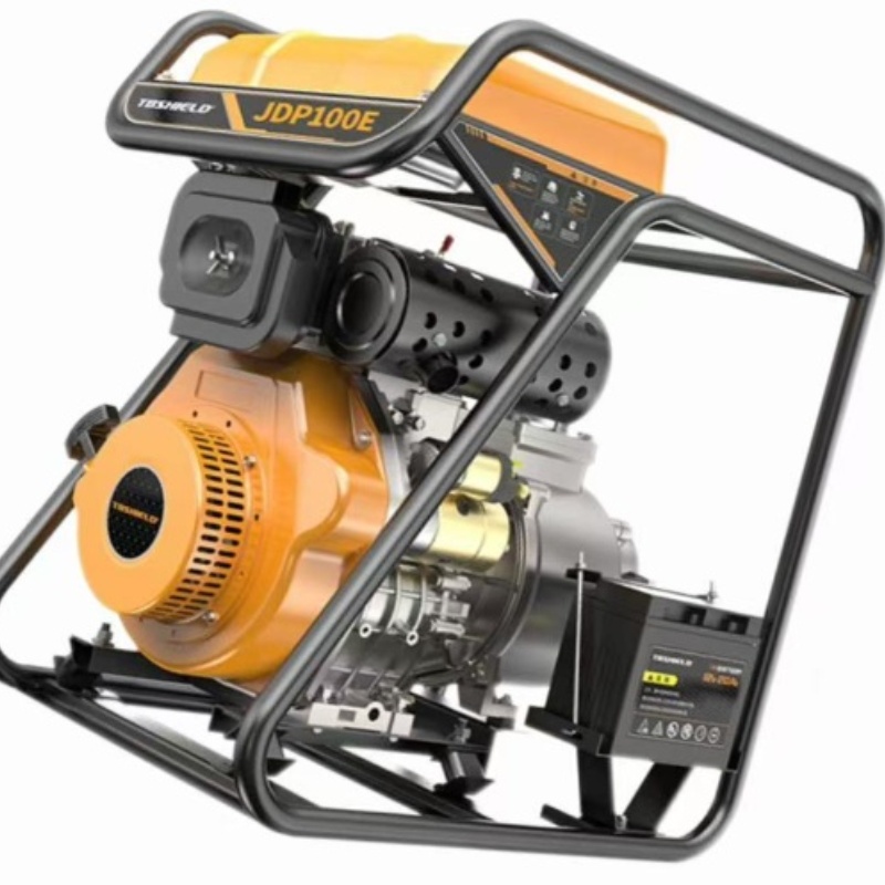 柴油水泵 JDP100E 柴油(4寸 电启动)高清大图