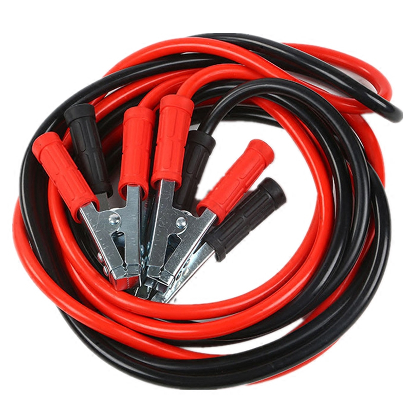 敬平汽车电瓶连接线搭电线搭火线夹子2米3米4米加粗应急通用纯铜4米