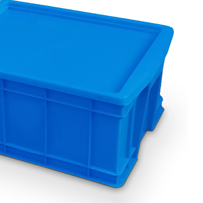 臻远ZY-SNXD-73收纳储物箱长方形物流中转箱带盖子 430*323*195mm高清大图