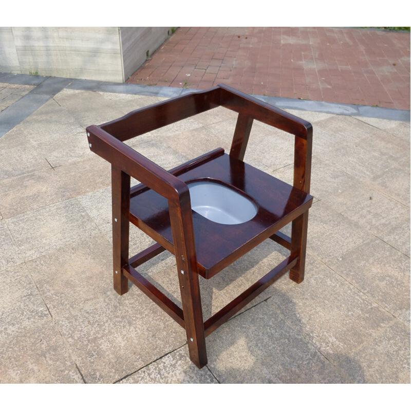 实木坐便椅老人座便器孕妇方便椅移动马