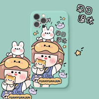 卡绮苹果13手机壳iPhone13promax液态硅胶卡通可爱mini十三网红max全包镜头防摔