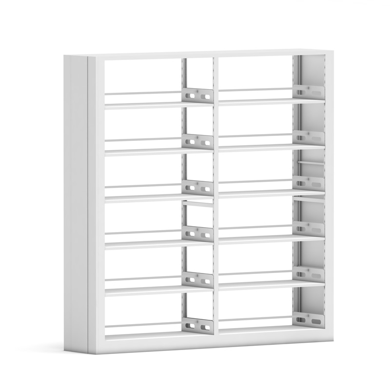 科朔 钢质图书书架 图书馆 阅览室书架KS-JH-ZH007F