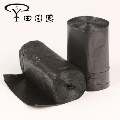 田园思 点断式平口垃圾袋 50*60cm 卷