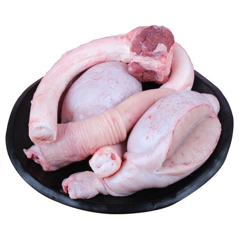 赛卡伊顺丰保密发货清真新鲜牛鞭整只全套牛三宝特大牛筋牛蛋豪华纯