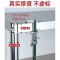 带护栏不锈钢厨房客厅置物架落地多层碗柜厨具微波炉收纳家用围栏