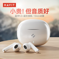 海威特（Havit）真无线蓝牙耳机通用 半入耳 S1白（规格：个）