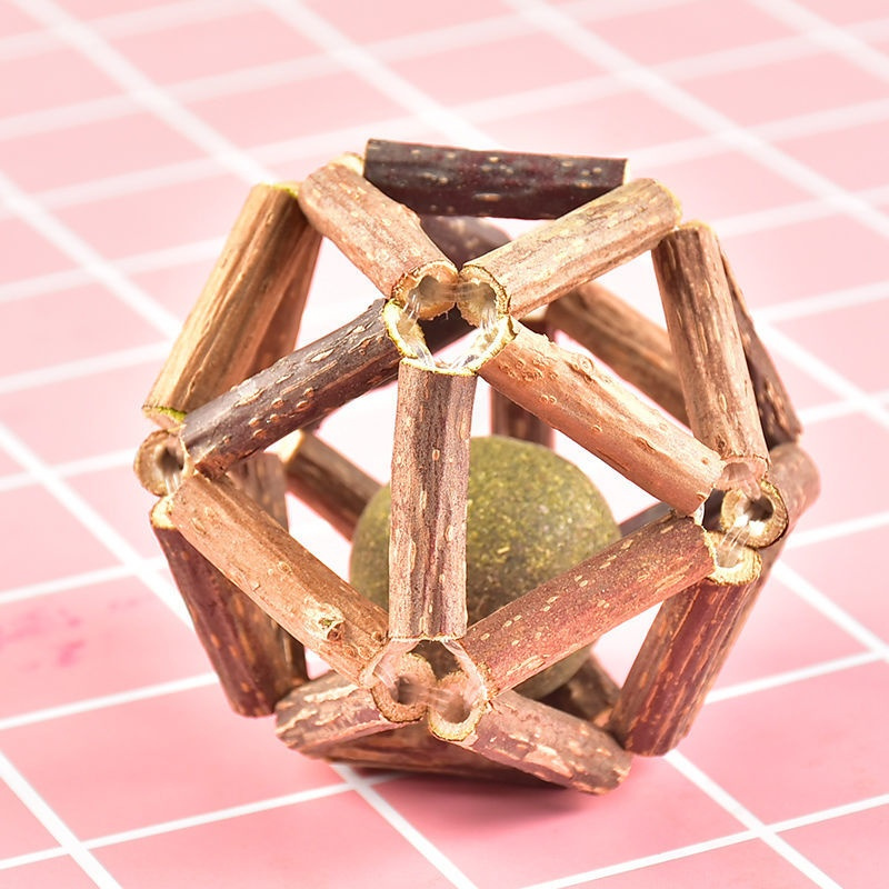 猫薄荷款 猫玩具木天蓼玲珑球磨牙棒猫薄荷球铃铛球自嗨猫咪用品