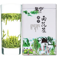 聚宁JUNING茗茶 南京雨花茶2022新茶 南京特产炒青绿茶75g罐装 特级一等 原产地认证雨花茶简装