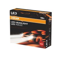 欧司朗(OSRAM)迅亮者LED汽车前大灯H8 H11 H16灯泡 车灯 远光灯近光灯灯泡改装升级 6000K冷白光