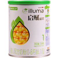 【赠运费险】惠氏启赋有机1段蕴萃婴儿配方奶粉350g/克爱尔兰进口0-6个月 6罐 比900克便携