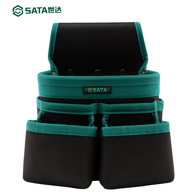 世达工具包加厚工具腰包帆布工具袋多功能小号挂包收纳电工工具包