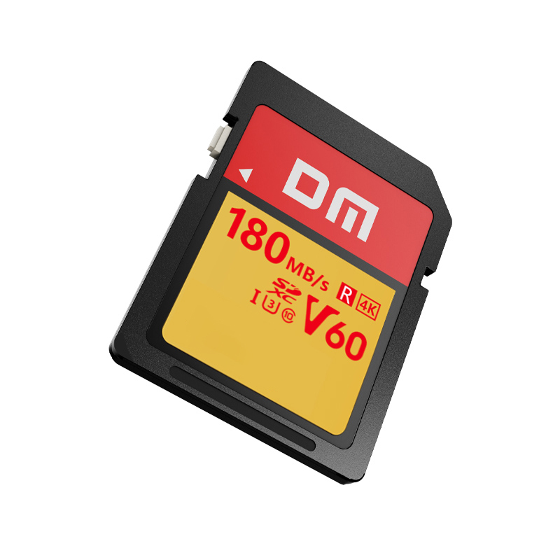 DM大迈 S200 SD存储卡 U3 V60高速内存卡(计量单位:片)黑金色高清大图