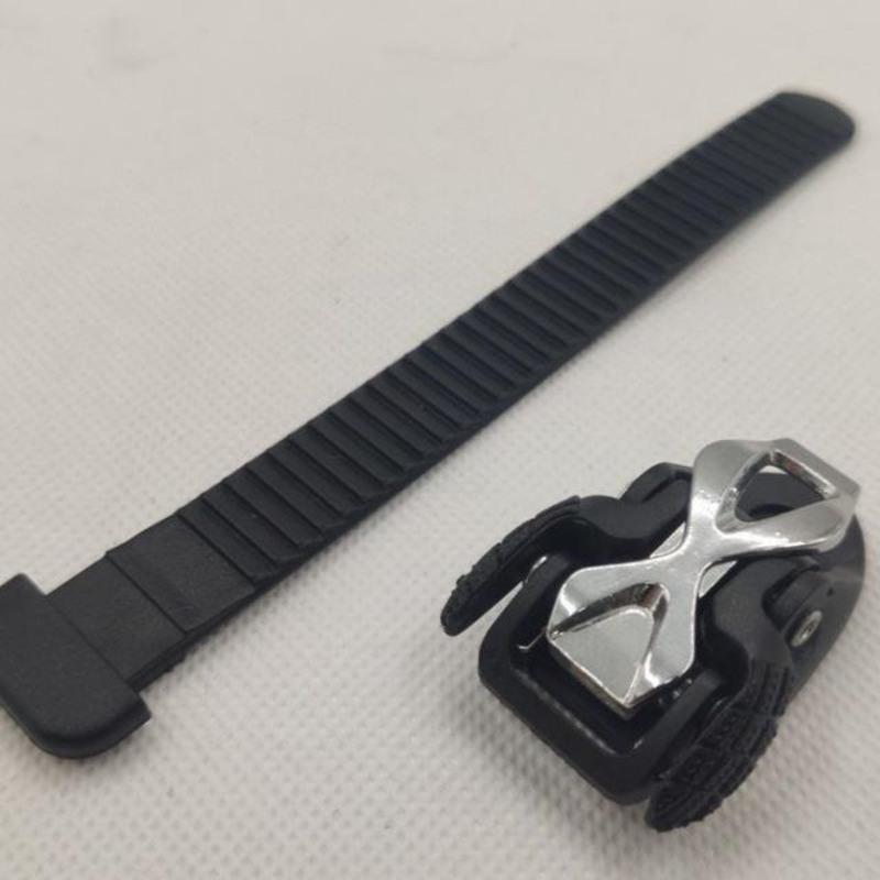 小扣夹通用一对的均码hv轮滑鞋配件蜘蛛扣能量带溜冰鞋绑带滑冰鞋芭条