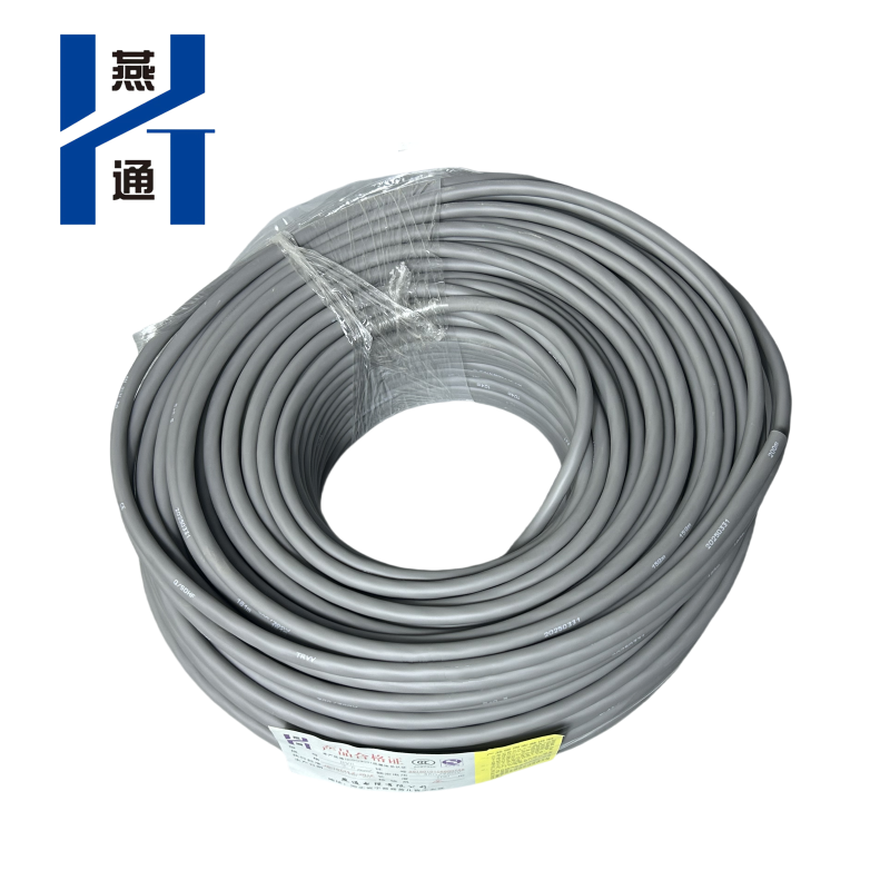 燕通 TRVV柔性拖链线 450/750V-TRVV3*10平方/米高清大图