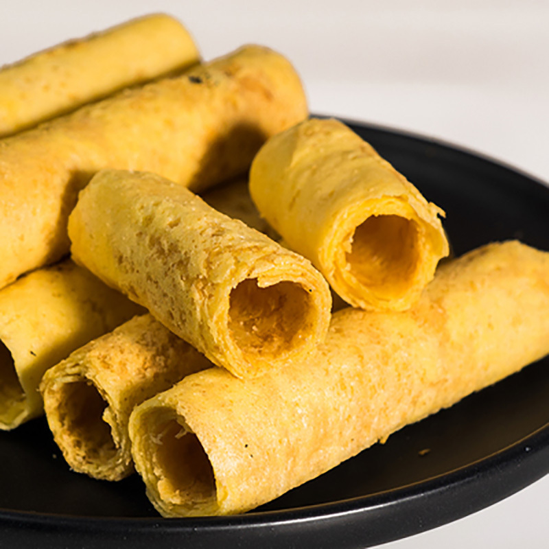 上海特产老香斋原味鸡蛋卷500g老式手工鸡蛋卷酥儿时美味糕点