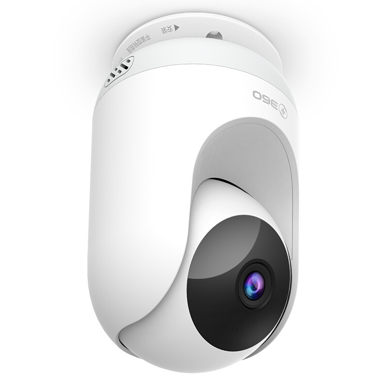 360摄像头监控 云台标准版1080P wifi监控器高清夜视室内家用 手机无线网络远程智能摄像机+闪迪64G内存卡