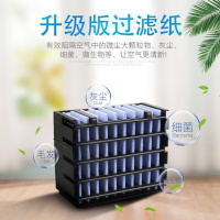 纳丽雅(Naliya)家用 空调扇USB便携式桌面冷风机宿舍移动智能小型空调冷气扇 升级版冷风扇+送10袋冰袋