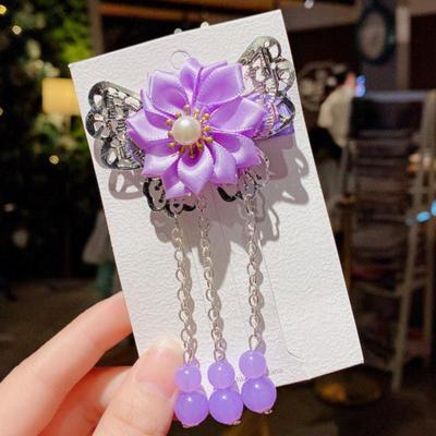 汉服儿童发饰发卡头饰夹子韩国古风古代公主饰品女童古装公主发夹24