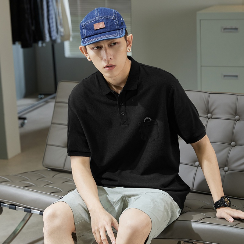 唐狮 男式POLO衫印花短袖POLO男POLO衫短袖polo衫男