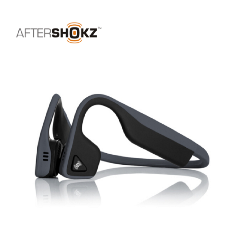 AFTERSHOKZ 韶音 AS600 TITANIUM 骨传导运动蓝牙耳机 无线 耳骨传导耳机骑行 标准版灰色