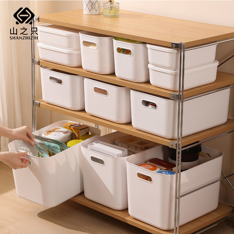 山之只 无盖收纳盒 36.5*26*24cm 个高清大图