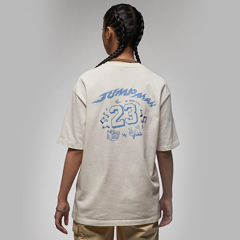 nike耐克女子t恤夏新款运动休闲短袖针织衫纯棉刺绣fj7710-133