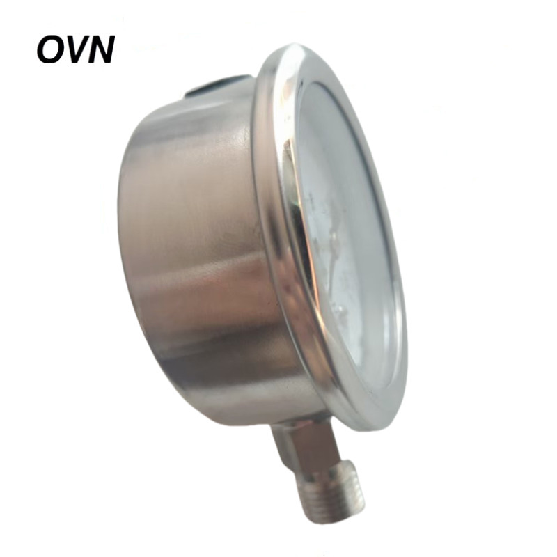 OVN 全不锈钢压力表 Y-100BF径向 块高清大图