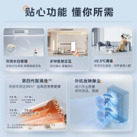 美的中央空调理想家三代7匹一拖五不带水泵智能全直流变频家用中央空调多联机 MJV-180W-E01-LXⅢ一拖五