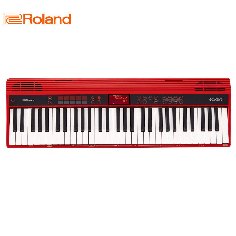 罗兰(Roland)GO-61K电子琴 初学入门智能演奏电子琴 61键编曲键盘 蓝牙双电模式 多功能合成器