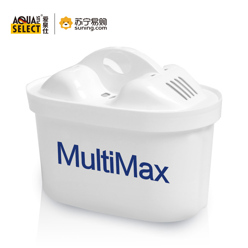 爱泉仕 Aqua Select 净水壶 炫彩灰whale-BL 3.5L/升 复合超滤净水壶 滤水无碳粉 3-5人