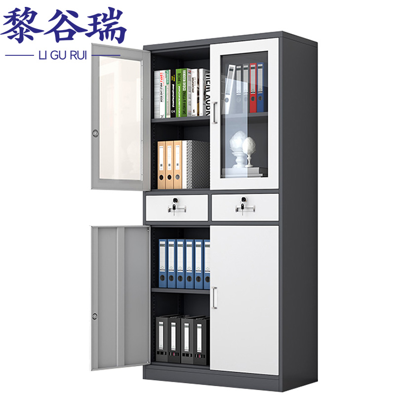 黎谷瑞 办公柜 中二斗 台高清大图