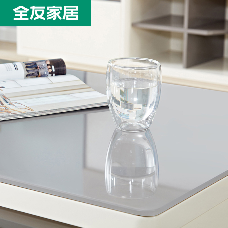 全友家居现代简约时尚茶几电视柜小户型可伸缩 122717