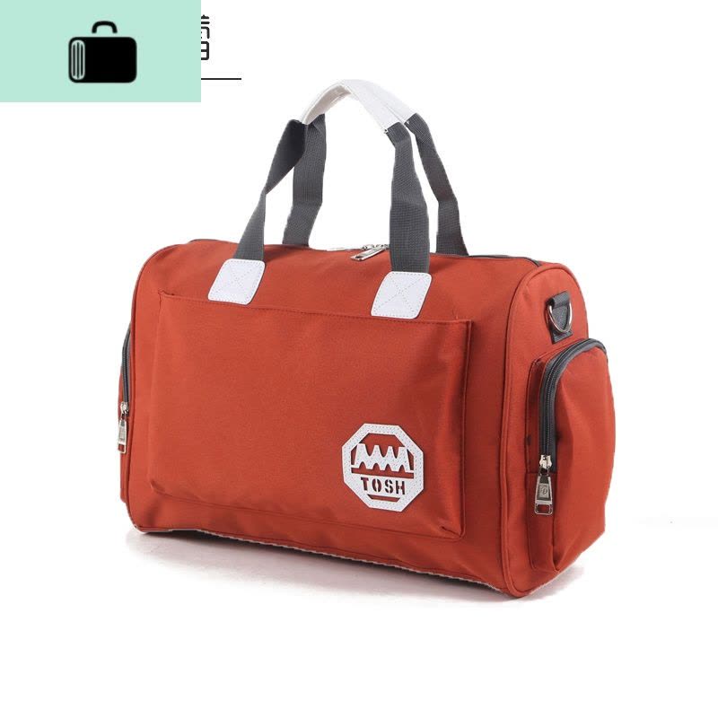 旅行袋单肩旅行包女短途防水手提包衣服行李包旅游包男行李袋学生NEW LAKE女士单肩包图片