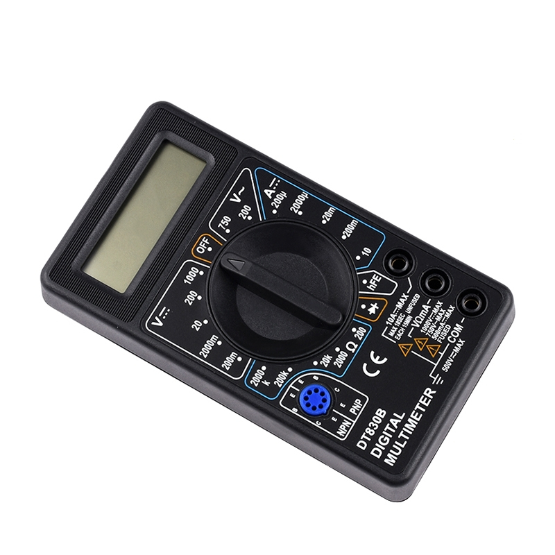 dt830bdt832数字万用表高精度电工电子万能表古达维修套装测电流