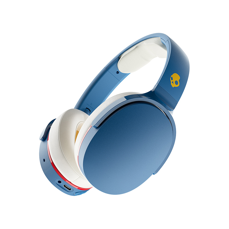 斯酷凯蒂(Skullcandy) Hesh Evo头戴式无线蓝牙耳机快充 游戏音乐华为小米苹果手机通用 92蓝
