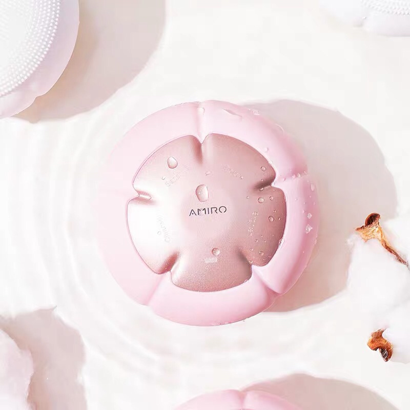 AMIRO 棉感净护小棉花洁面仪 蜜桃粉
