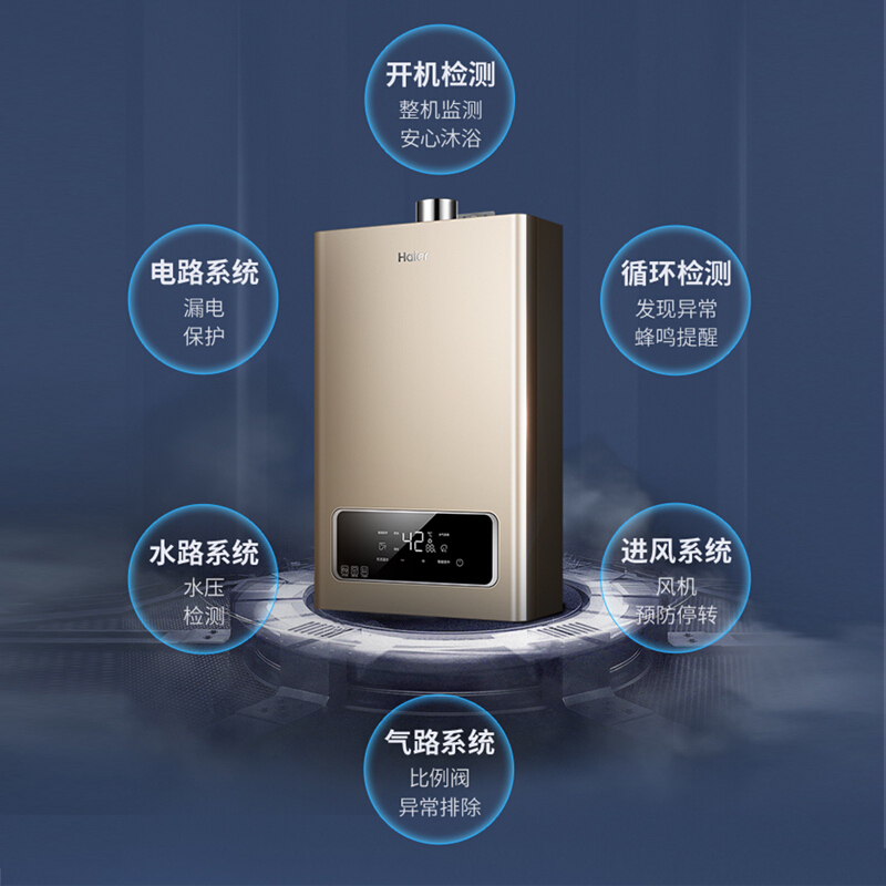 海尔(Haier)JSQ30-16E3BD燃热水器