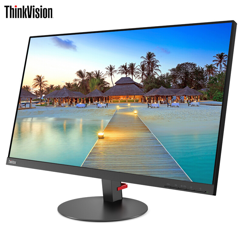 联想(ThinkVision) S27i 27英寸IPS屏广视角超窄边框 电脑液晶显示器