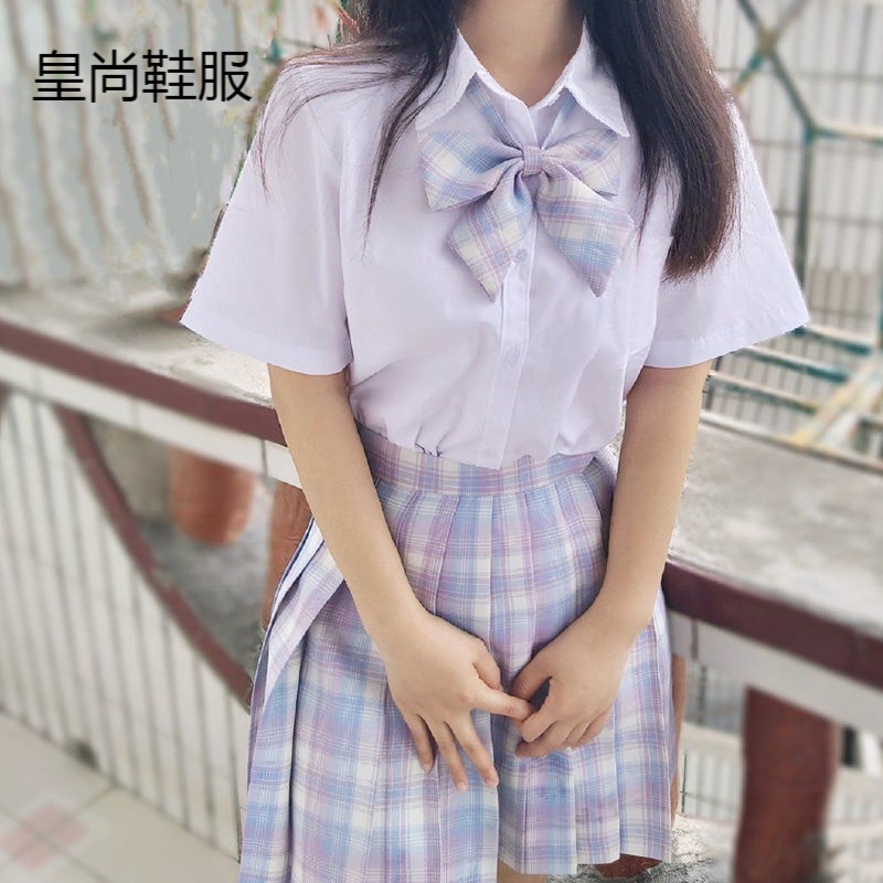 新品直营疆拓jiangtuojk制服高中生日系夏季短袖衬衫少女闺蜜装毕业