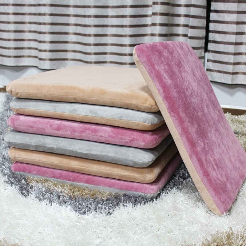 慢回弹记忆棉坐垫餐椅垫办公座椅垫汽车垫不变形四季垫子加厚坐垫