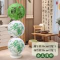 端午灯笼春天国风春季绿色橱窗装饰布置店铺橱窗幼儿园围炉煮茶-灯笼三球摆件2-