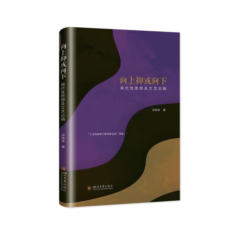 [醉染正版]向上抑或向下(现代性思想及文艺论稿) 邱晓林 著 中国现当代文学理论 文学 四川大学出版社高清大图