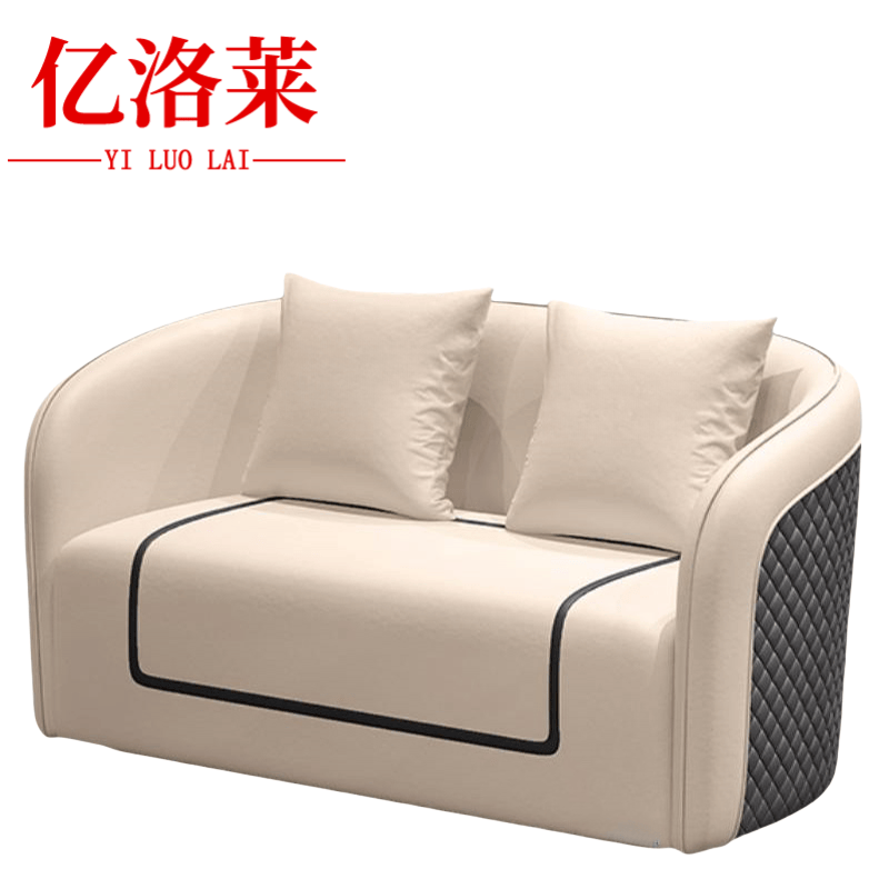 亿洛莱 双人沙发 140*65*78㎝ 张高清大图