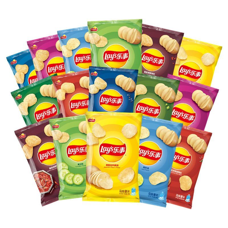 乐事(Lay’s) 薯片40g袋装经典原味休闲解馋小零食各式各样出游零食大全热卖