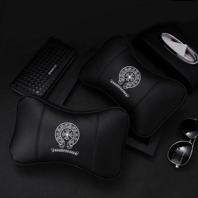 潮牌汽车头枕护颈枕四季创意座椅车载枕头用品车用枕头靠枕一对装